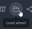 Load wheel button